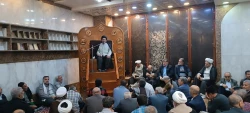 مراسم بعثه مقام معظم رهبری در شب میلاد با سعادت حضرت زینب سلام الله علیها 5