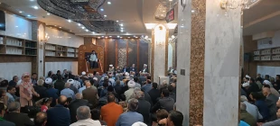 مراسم بعثه مقام معظم رهبری در شب میلاد با سعادت حضرت زینب سلام الله علیها 3
