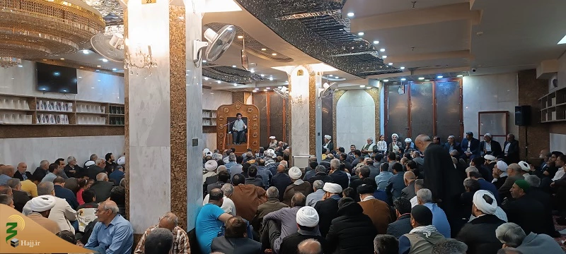 مراسم بعثه مقام معظم رهبری در شب میلاد با سعادت حضرت زینب سلام الله علیها 6