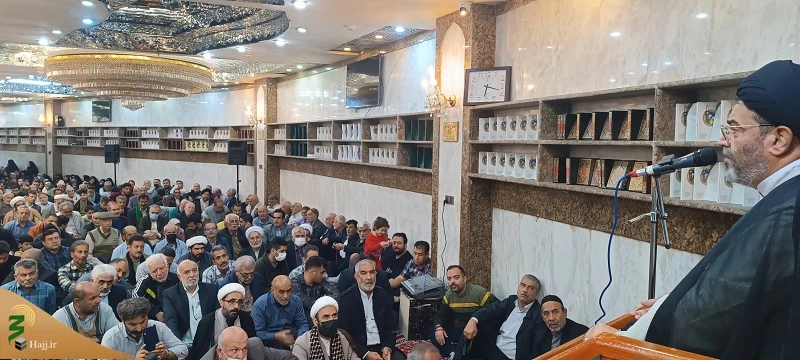 مراسم بعثه مقام معظم رهبری در شب میلاد با سعادت حضرت زینب سلام الله علیها 2