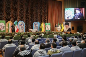 آئین نکوداشت هفته بسیج و فرهنگ بسیجی با حضور مسئولان و کارکنان حوزه حج و زیارت