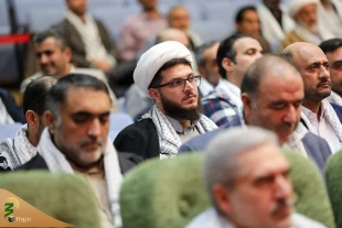 Basij week and Basij culture commemoration ceremony with the presence of hajj and pilgrimage officials and employees 7