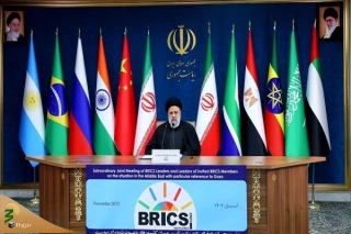 دکتر رئیسی در اجلاس مجازی سران بریکس در خصوص بحران غزه مطرح کرد:

رژیم جنایتکار صهیونیستی تهدیدی علیه صلح و امنیت منطقه‌ای و بین‌المللی است
