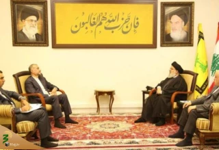 امیرعبداللهیان با سیدحسن نصرالله دیدار کرد