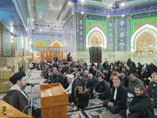 طنیین دعای ندبه در خیمه گاه حسینی 3
