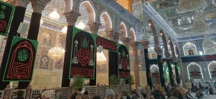 حرم امام حسین (ع) در آستانه ایام فاطمیه 2