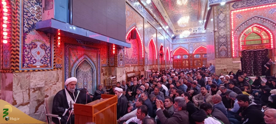 طنیین دعای کمیل زائران ایرانی در کربلای معلی 2