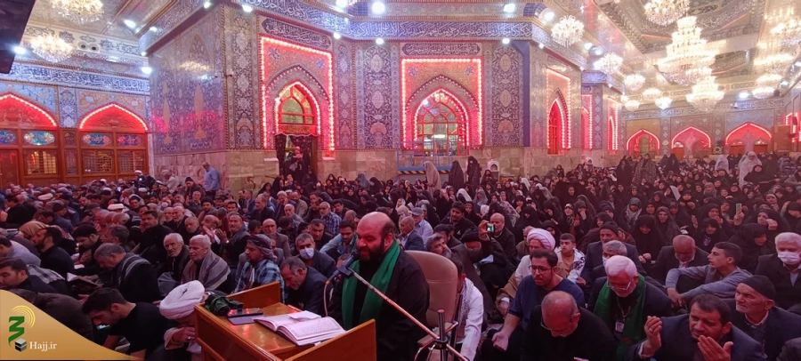 طنیین دعای کمیل زائران ایرانی در کربلای معلی 3
