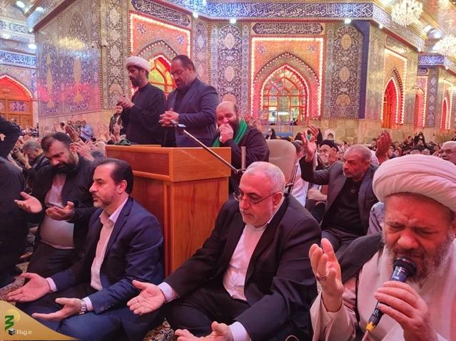 طنین دعای کمیل زائران ایرانی در کربلای معلی 2