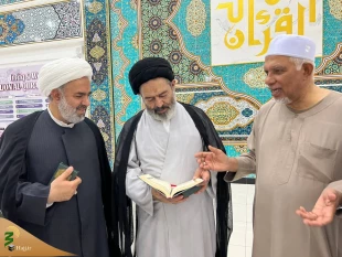 Hojjat al-Islam Navvab Tours Resto Quran Publishing Foundation in Malaysia 7
