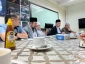 جری التشاور بشأن عقد قمة عالمیة لدعم فلسطین خلال لقاء رئیس الحجاج الإیرانیین و رئیس منظمة مابیم المالیزیة 2