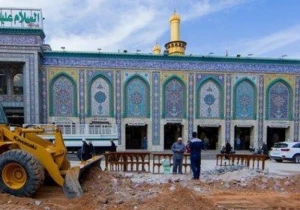 آغاز طرح توسعه بخش شمالی آستان مطهر حضرت ابوالفضل (ع)