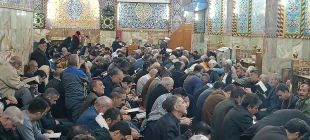 زائران ایرانی در کربلا دعای کمیل را زمزمه کردند 9