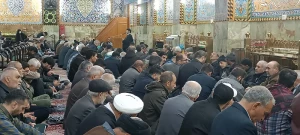 همنوایی ندبه کنان امام زمان(عج) در کربلای معلی