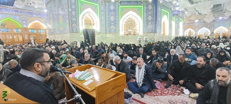 همنوایی ندبه کنان امام زمان(عج) در کربلای معلی 6