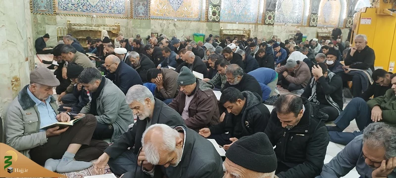 همنوایی ندبه کنان امام زمان(عج) در کربلای معلی 7