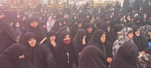 برگزاری مراسم روز شهادت حضرت زهرا (س) در حرم حضرت سیدالشهدا(ع) 2