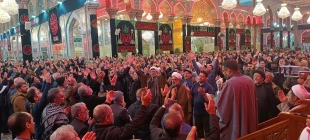 برگزاری مراسم روز شهادت حضرت زهرا (س) در حرم حضرت سیدالشهدا(ع) 4