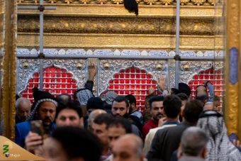 عزاداری شهادت حضرت فاطمه‌ زهرا(س) در نجف اشرف 3