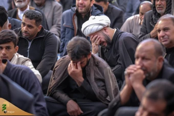 عزاداری شهادت حضرت فاطمه‌ زهرا(س) در نجف اشرف 4