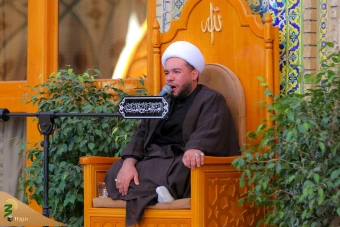عزاداری شهادت حضرت فاطمه‌ زهرا(س) در نجف اشرف 8