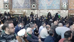 روایتگری مصور حماسه عاشورا در خیمه گاه حسینی 4