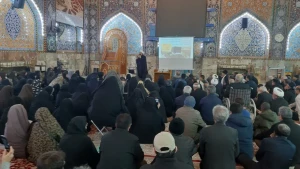 روایتگری مصور حماسه عاشورا در خیمه گاه حسینی