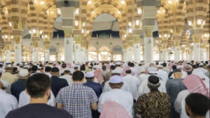 حضور پنج میلیون نمازگزار در مسجدالنبی طی هفته گذشته