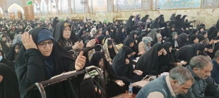 حضور پرشور زائران ایرانی در دعای کمیل خیمه گاه حسینی  3