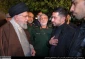 اقامه نماز رهبر انقلاب بر پیکر شهید سید رضی 5
