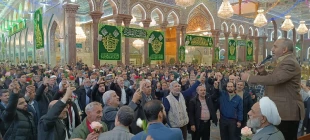 جشن میلاد با سعادت حضرت فاطمه الزهرا(س) در حرم حضرت سیدالشهدا(ع) 10