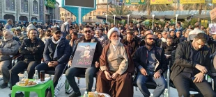 مراسم سالگرد شهادت حاج قاسم سلیمانی و ابومهدی المهندس در کربلای معلی 7