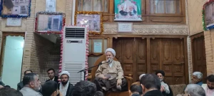 جشن ولادت حضرت زهرا (س) در بیت امام خمینی در نجف اشرف