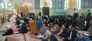 مراسم دعای کمیل و ندبه در خیمه گاه کربلا برگزار شد