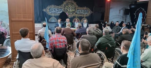 دیدار جانبازان بالای 70 درصد با مسئولین بعثه مقام معظم رهبری در کربلا 3