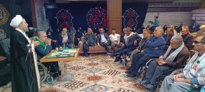 دیدار جانبازان بالای 70 درصد با مسئولین بعثه مقام معظم رهبری در کربلا
