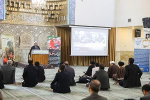 بمناسبت گرامیداشت هفتمین روز شهادت زائران مزار شهید سلیمانی برگزار شد؛

محفل انس و معارف قرآن کریم در مجموعه حج و زیارت
