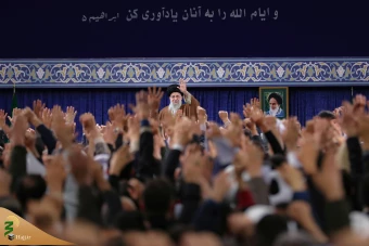 دیدارمردم قم با رهبر معظم انقلاب اسلامی 2