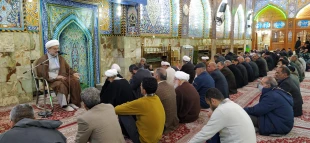 نوای دلنشین ندبه در خیمه گاه کربلا طنین انداز شد 2