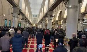 ۱۲ هزار فلسطینی نماز جمعه را در مسجد الاقصی برپا کردند
