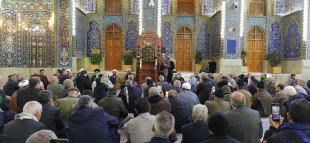 جشن میلاد امام محمدباقر علیه السلام در حرم مطهر حسینی برگزار شد 3