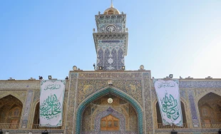 حرم علوی به استقبال جشن میلاد امام علی(ع) رفت 5