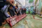 شست‌وشو و غبارروبی حرم مطهر امیر مؤمنان (ع)+عکس 5