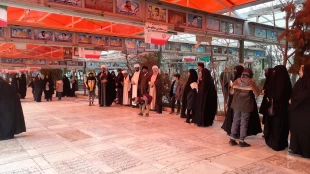 برگزاری روایت آفتاب در ایام الله دهه فجر ویژه خانواده های کارکنان بعثه در قم