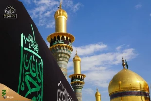 سیاه پوش شدن حرم مطهر امامین کاظمین(ع) در سالروز شهادت امام موسی کاظم (ع) 3