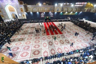 سیاه پوش شدن حرم مطهر امامین کاظمین(ع) در سالروز شهادت امام موسی کاظم (ع) 5