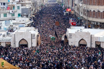 مراسم عزاداری شهادت امام موسی کاظم علیه السلام در کاظمین 9