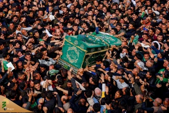 مراسم عزاداری شهادت امام موسی کاظم علیه السلام در کاظمین 11