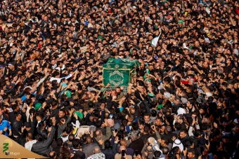 مراسم عزاداری شهادت امام موسی کاظم علیه السلام در کاظمین 12