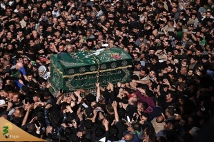 تشییع نمادین پیکر امام کاظم (ع) با حضور میلیونی زائران 2
